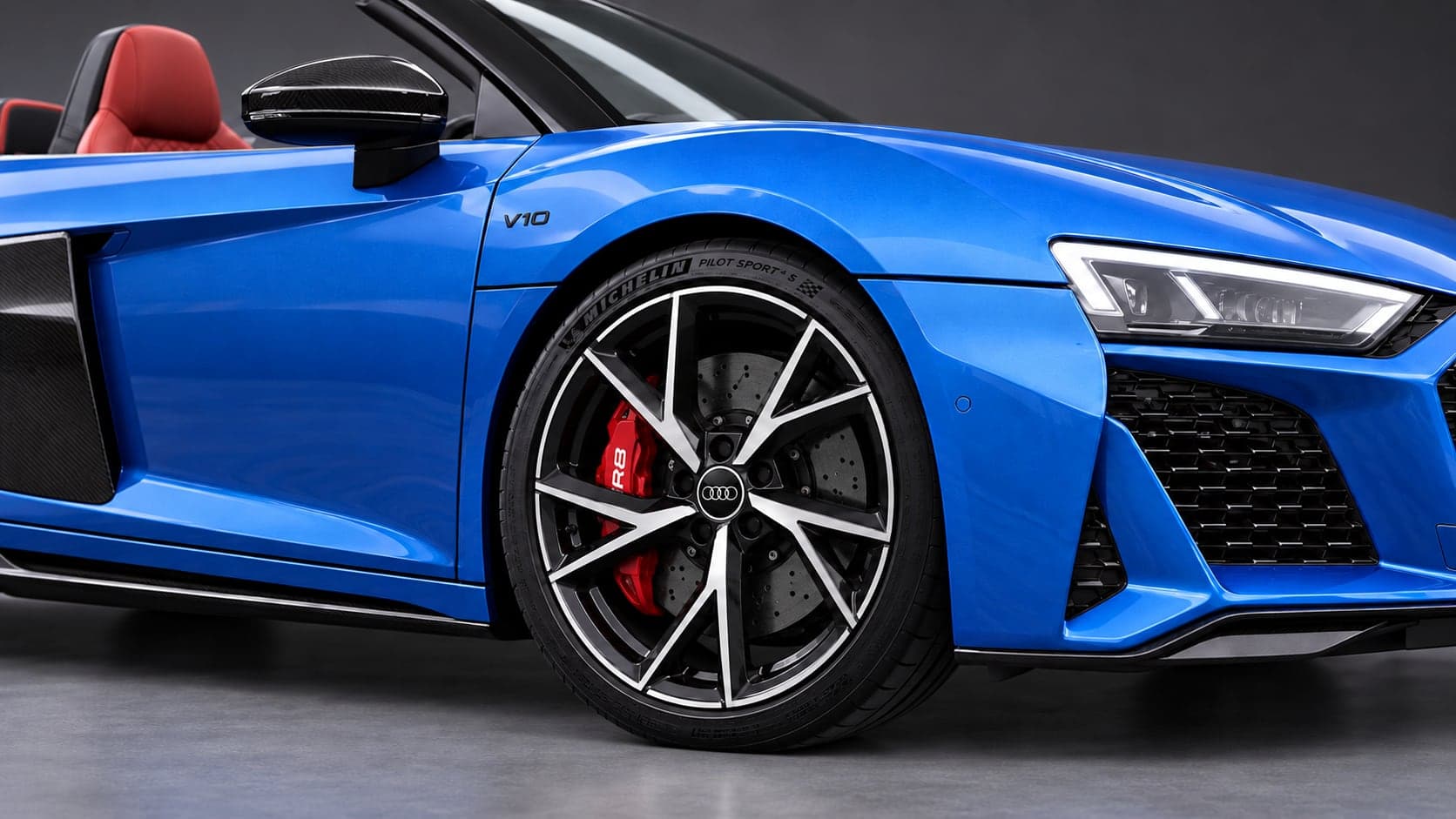 Audi R8 Spyder — wheel detail
