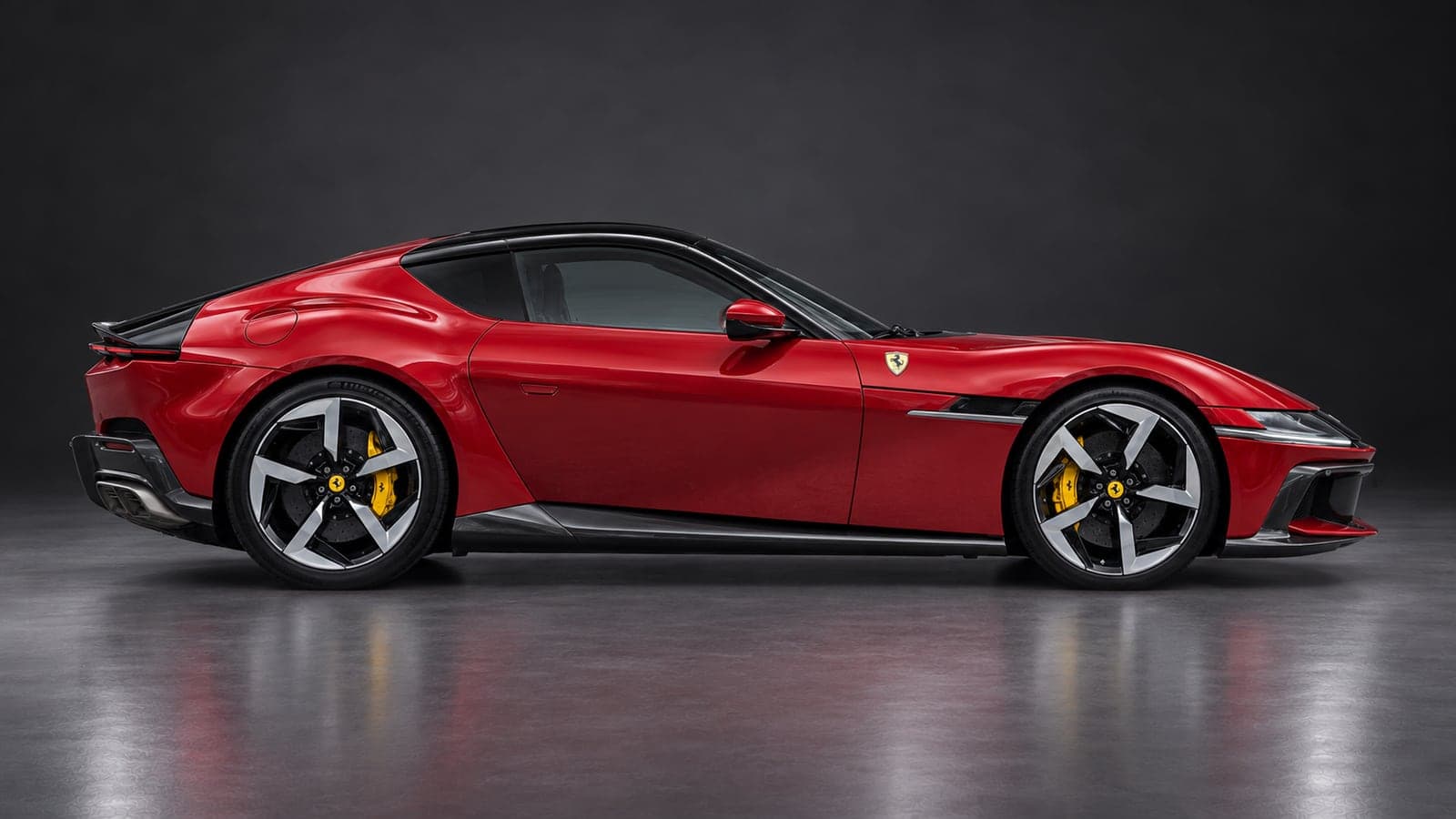 Ferrari 12Cilindri — side profile, studio