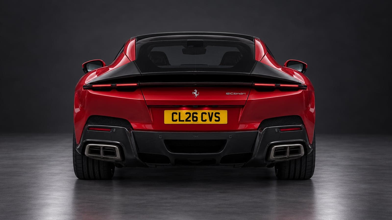 Ferrari 12Cilindri — rear, studio