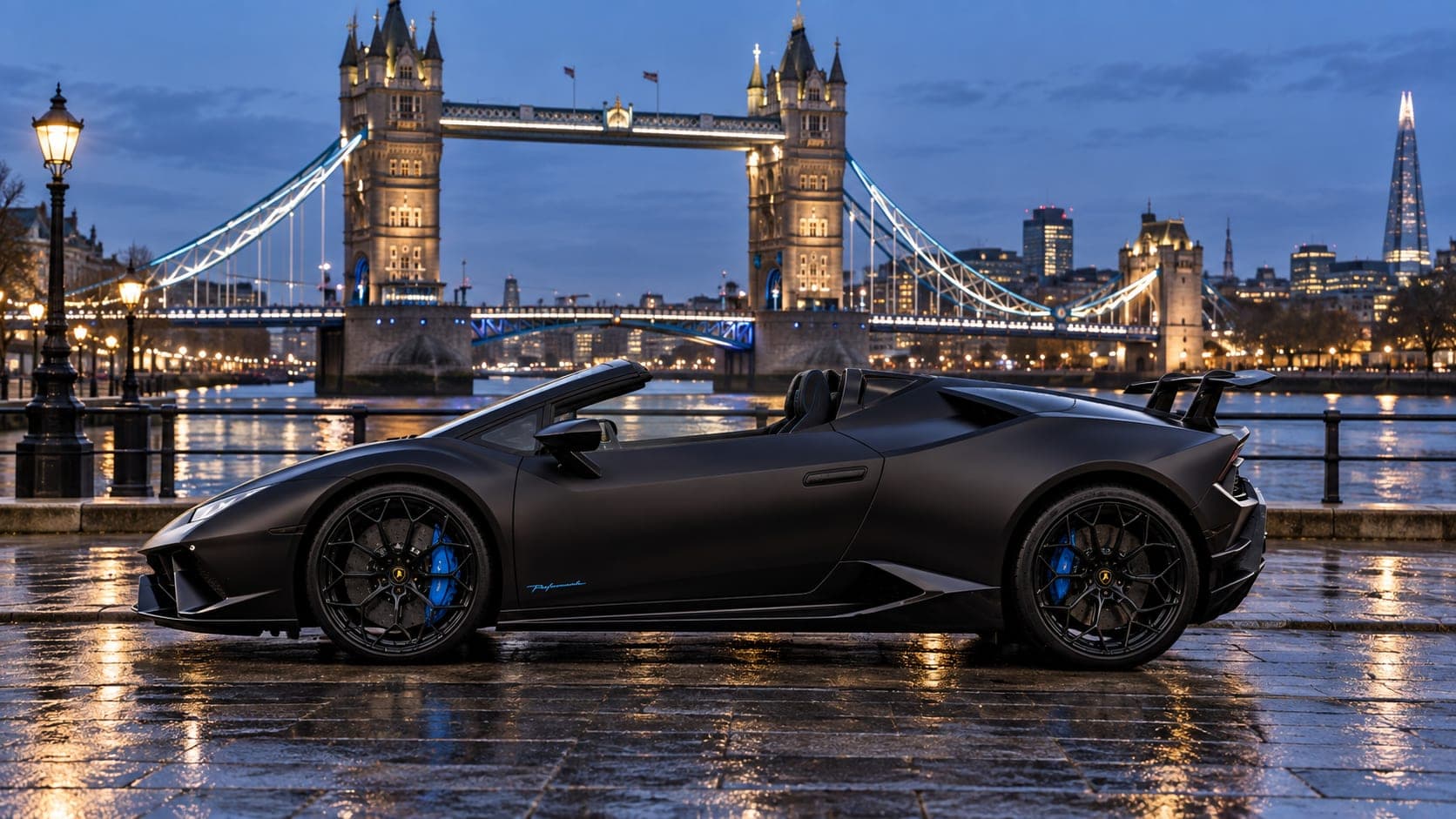 Lamborghini Huracán Performante Spyder by Tower Bridge