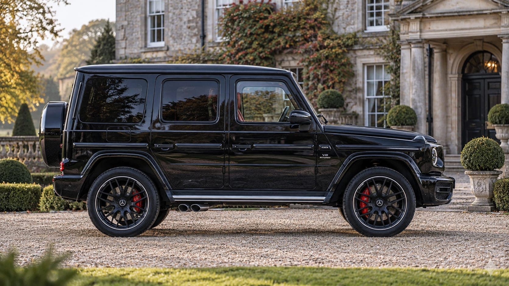 Mercedes-AMG G63 at a country estate