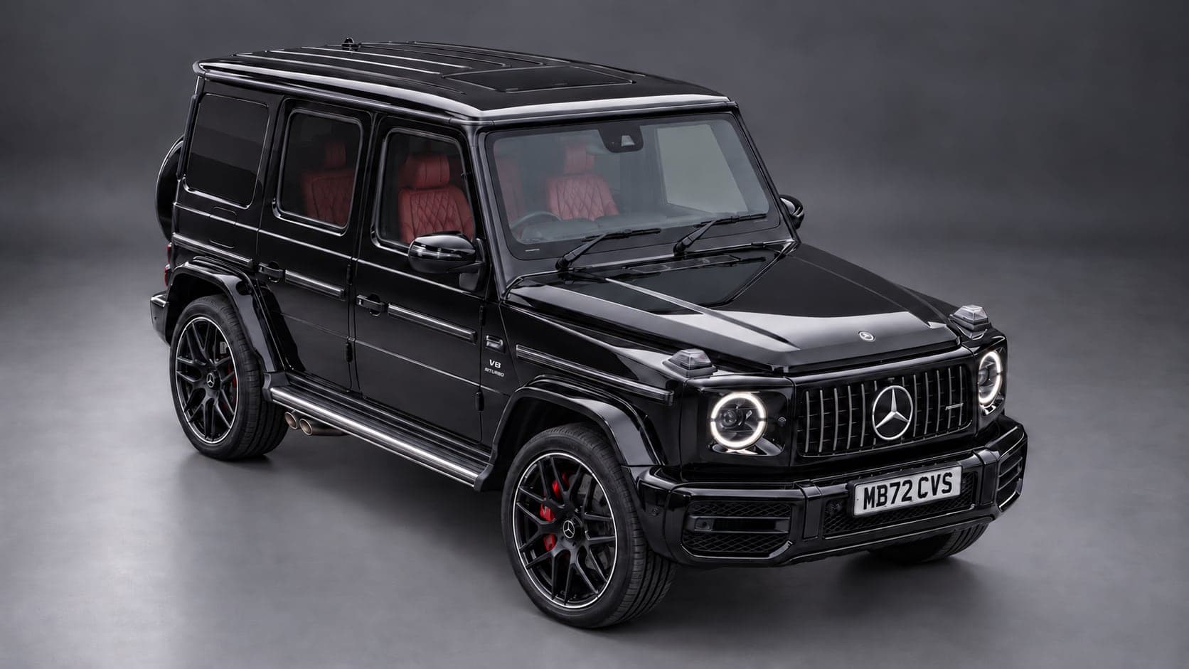 Mercedes-AMG G 63 — elevated front, studio