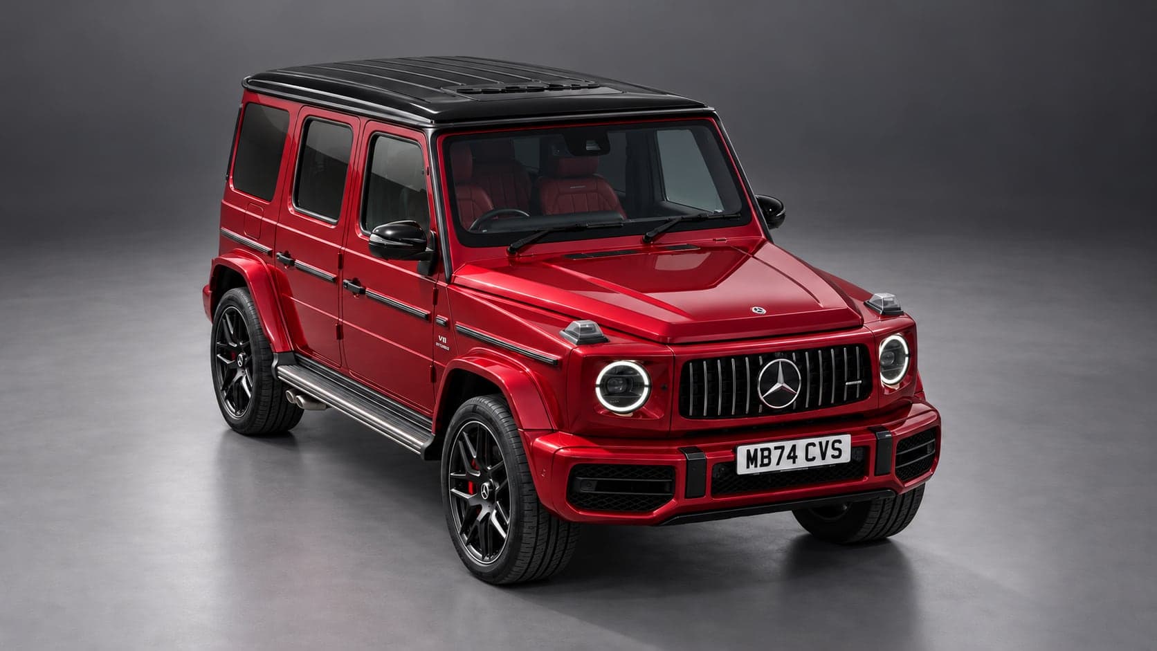 Mercedes-AMG G 63 — elevated front, studio