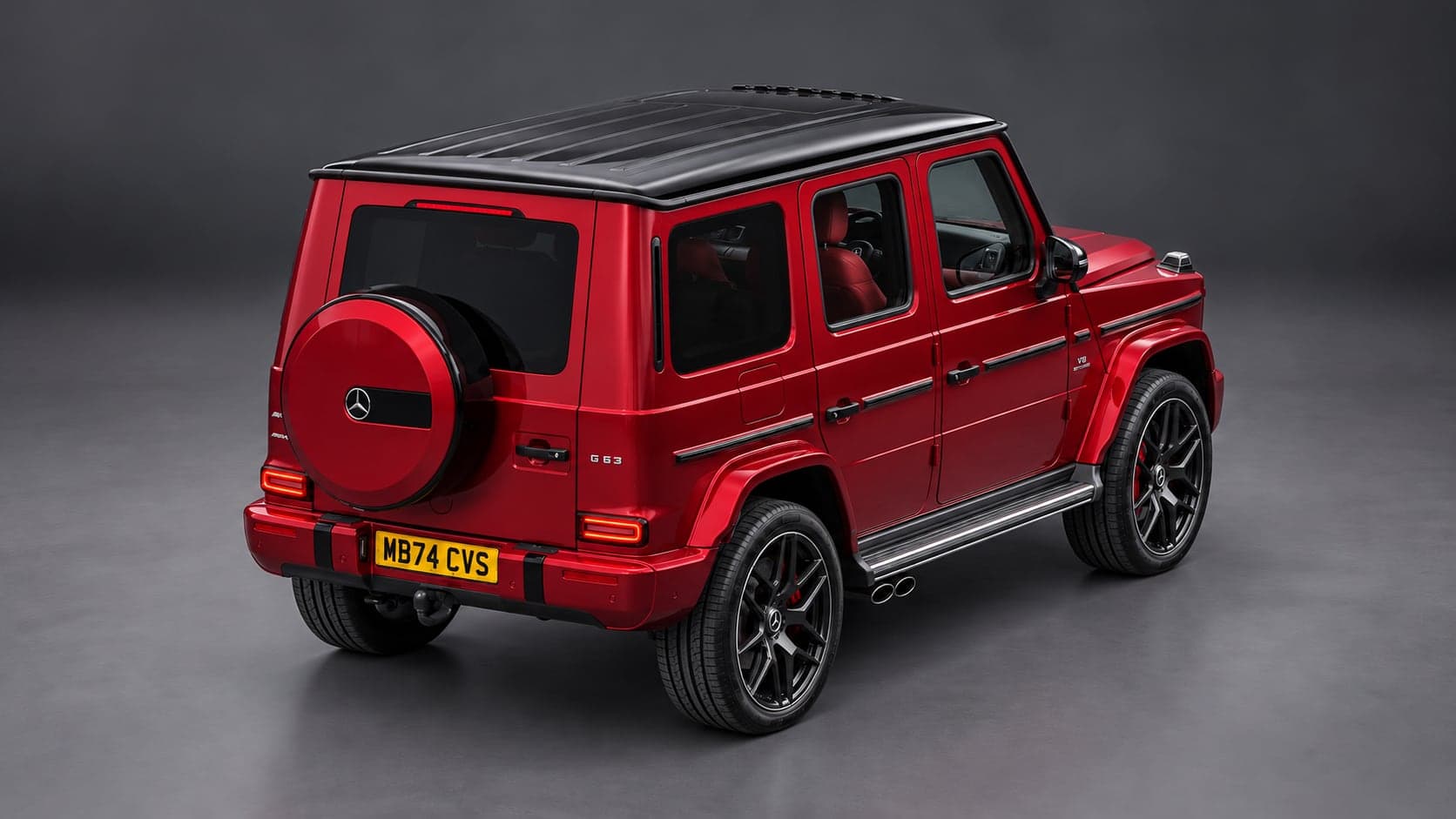 Mercedes-AMG G 63 — elevated rear, studio