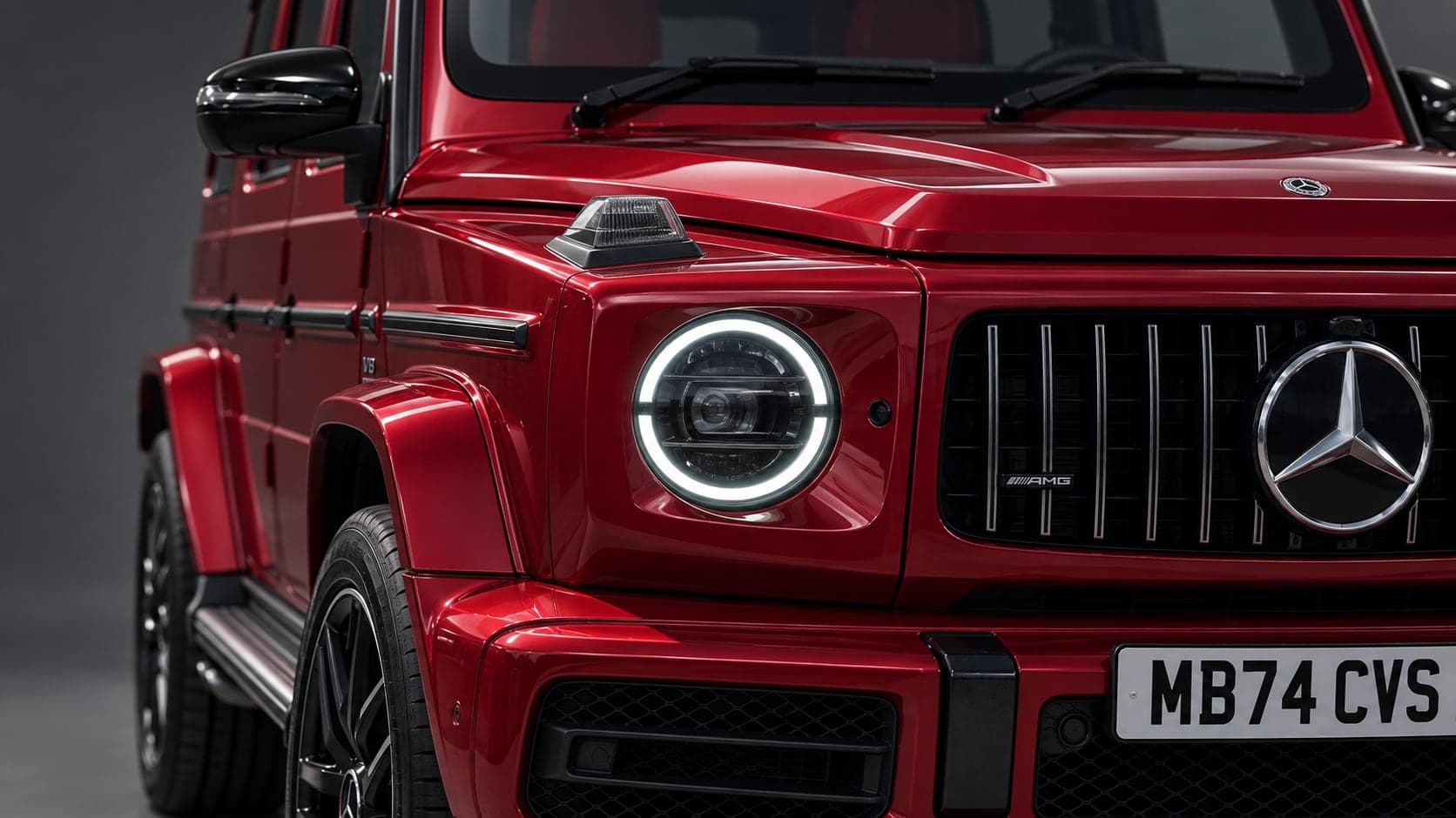 Mercedes-AMG G 63 — headlight detail