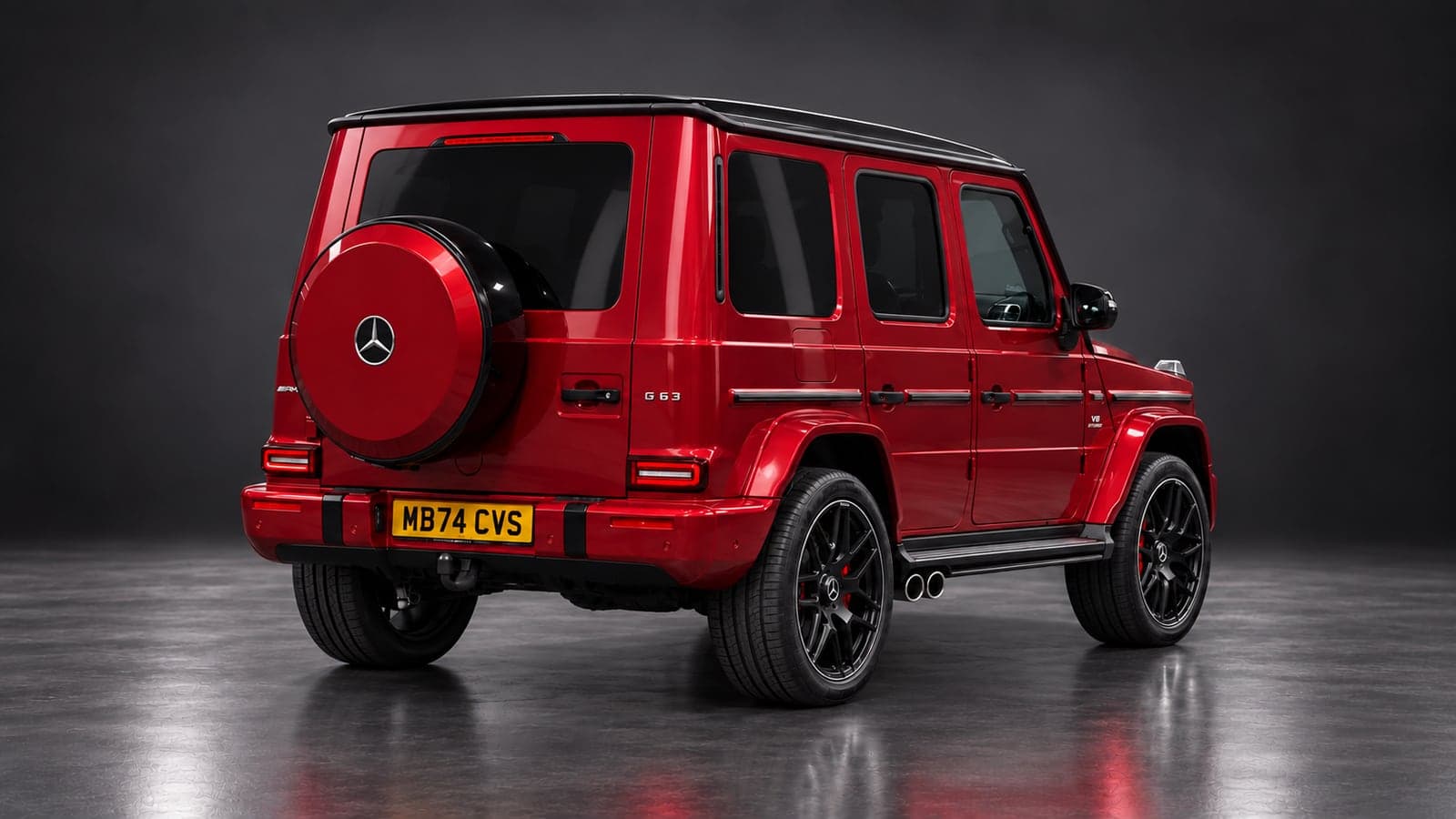Mercedes-AMG G 63 — rear three-quarter, studio