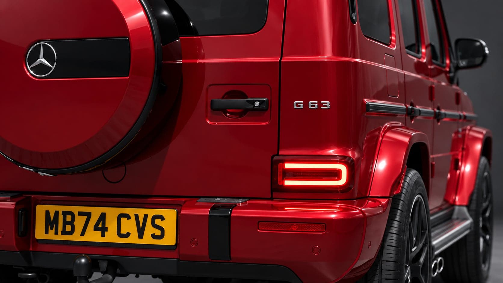 Mercedes-AMG G 63 — rear light detail
