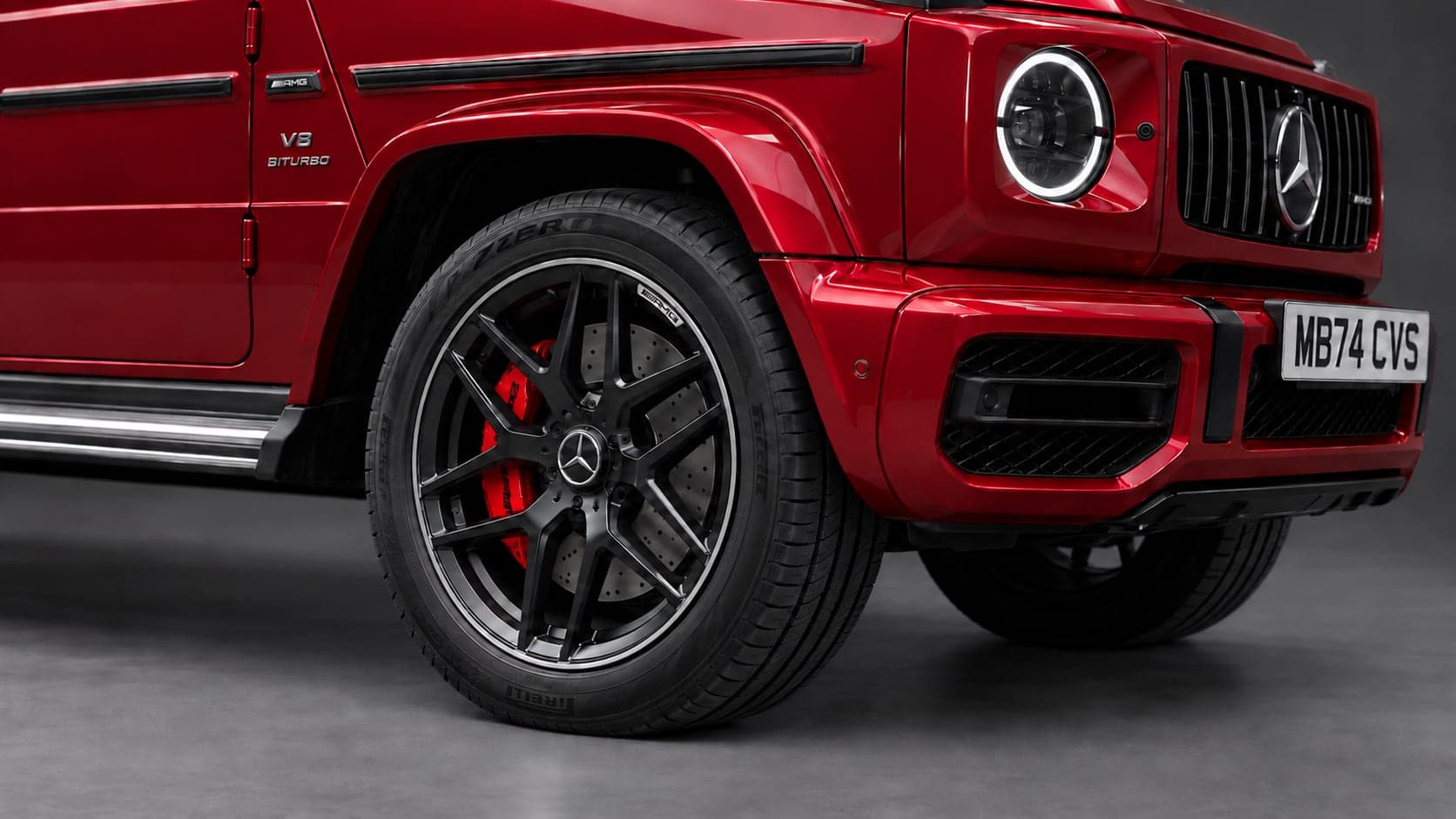 Mercedes-AMG G 63 — wheel detail