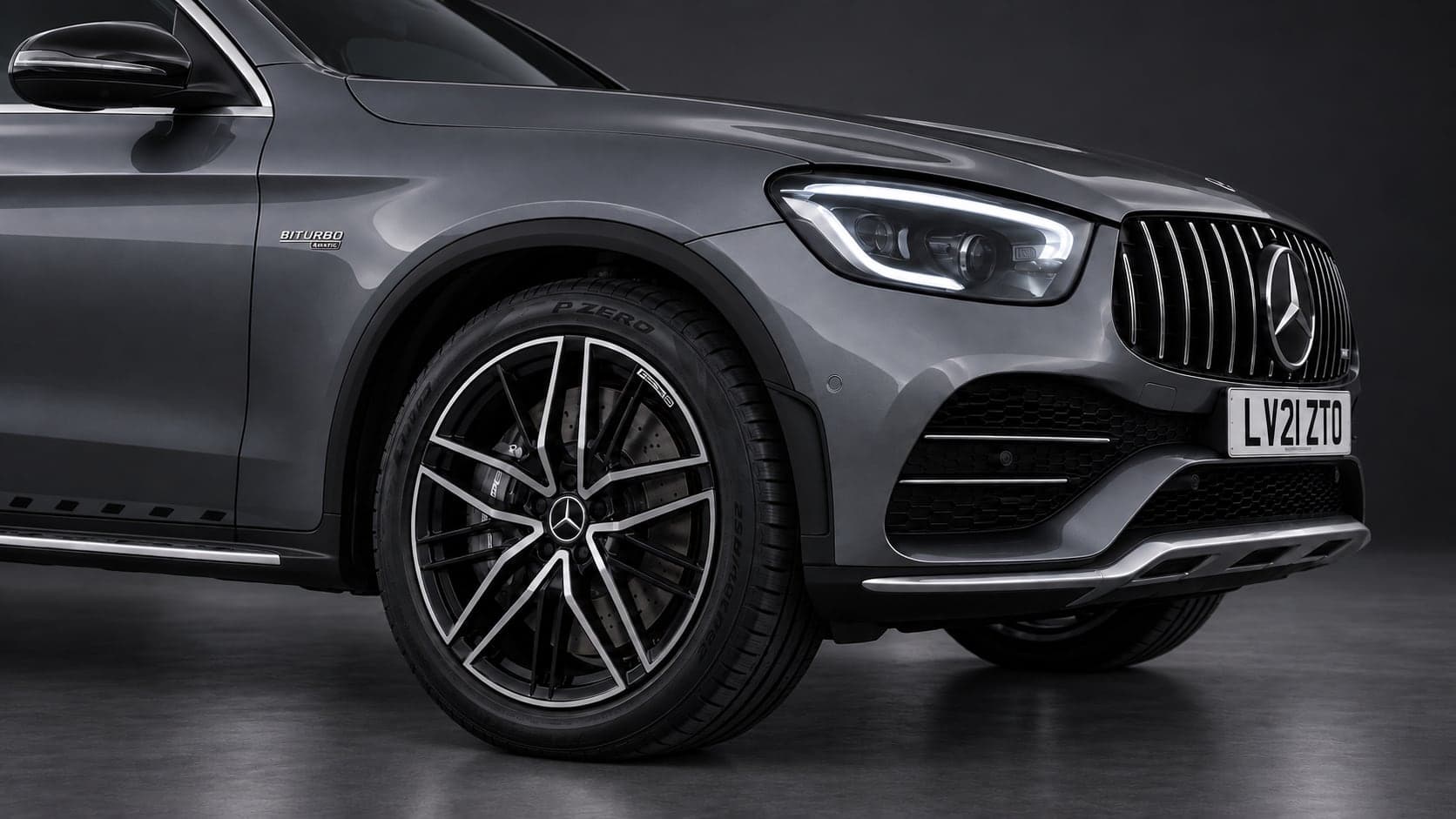 Mercedes-AMG GLC 43 — wheel detail