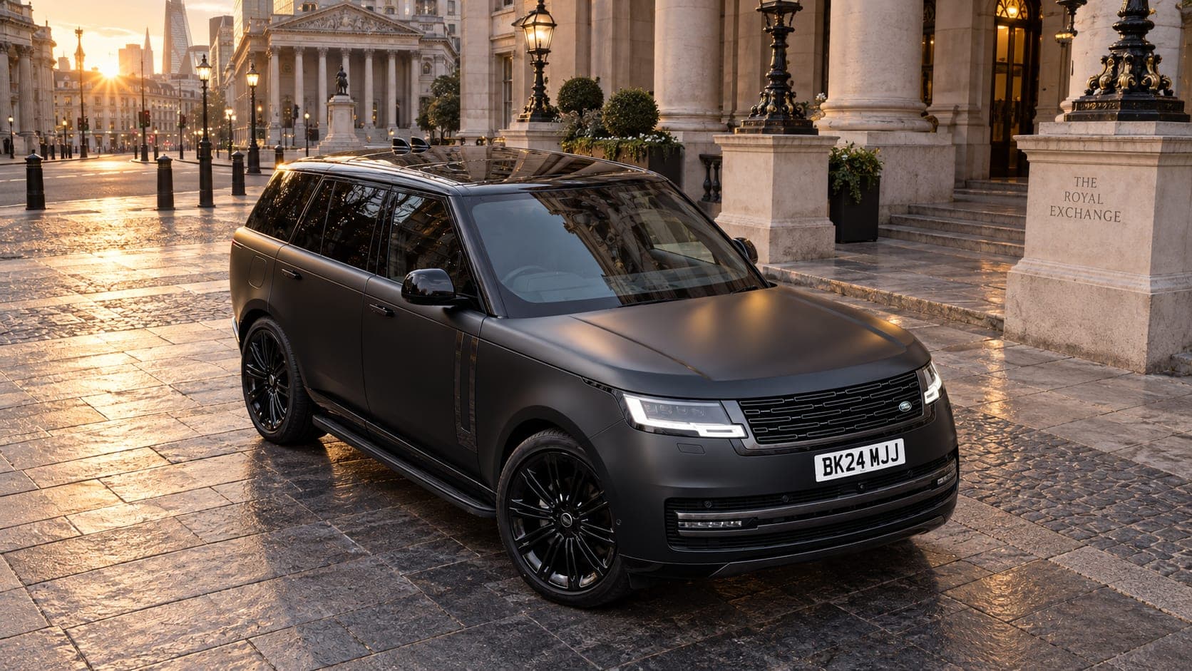Range Rover Vogue at the Royal Exchange