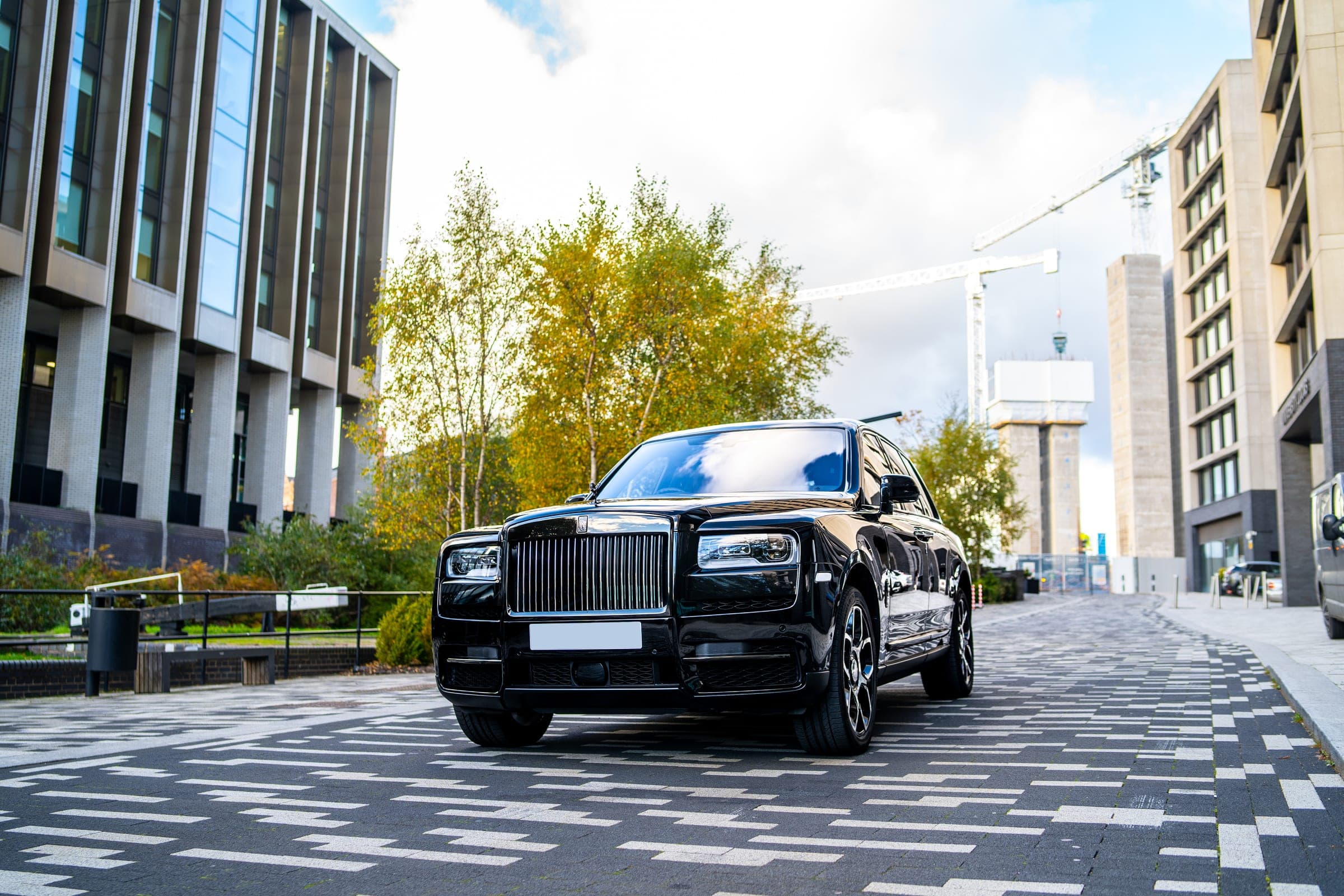 Front of the Rolls-Royce Cullinan