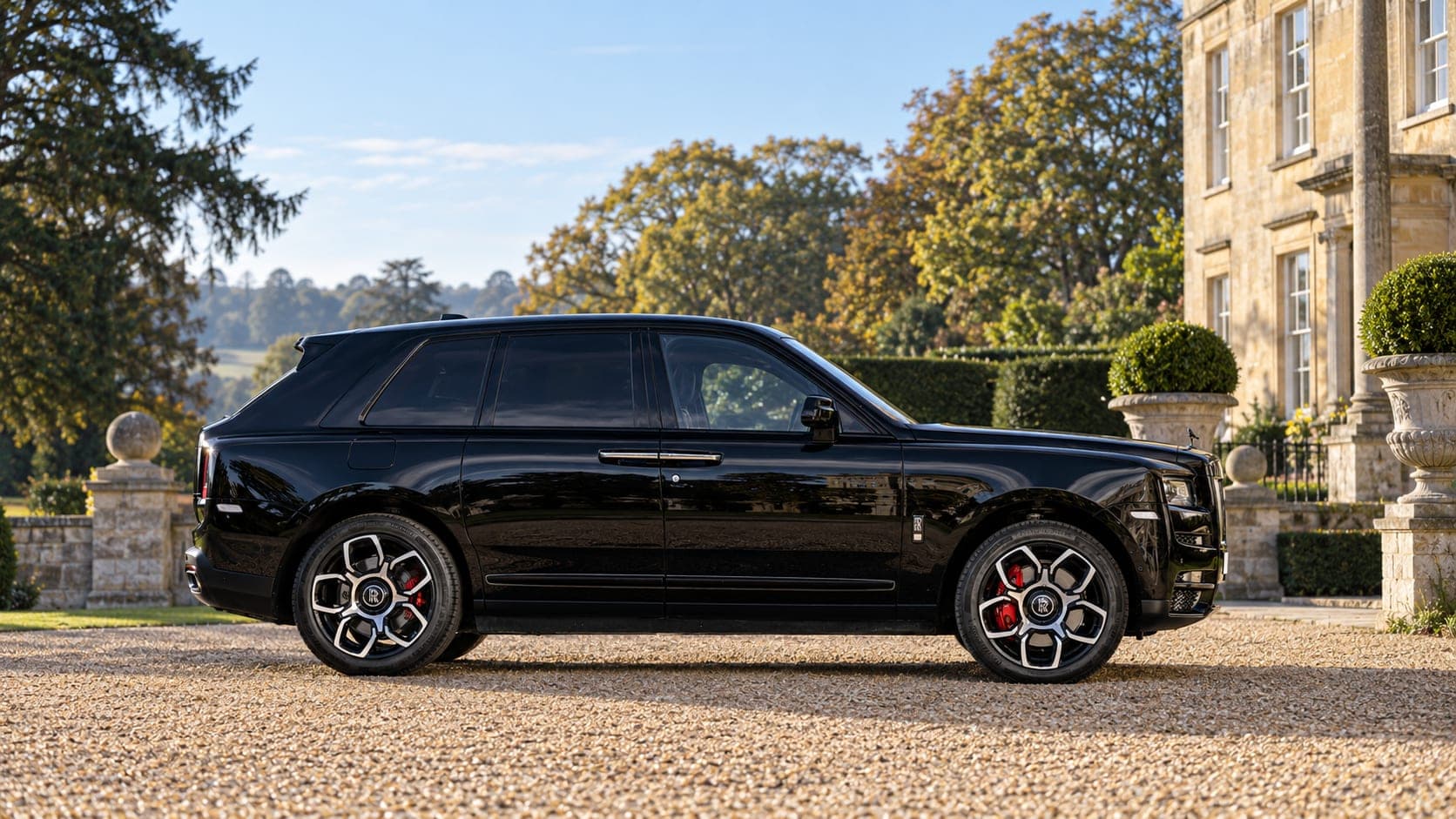 Rolls-Royce Cullinan at a country estate