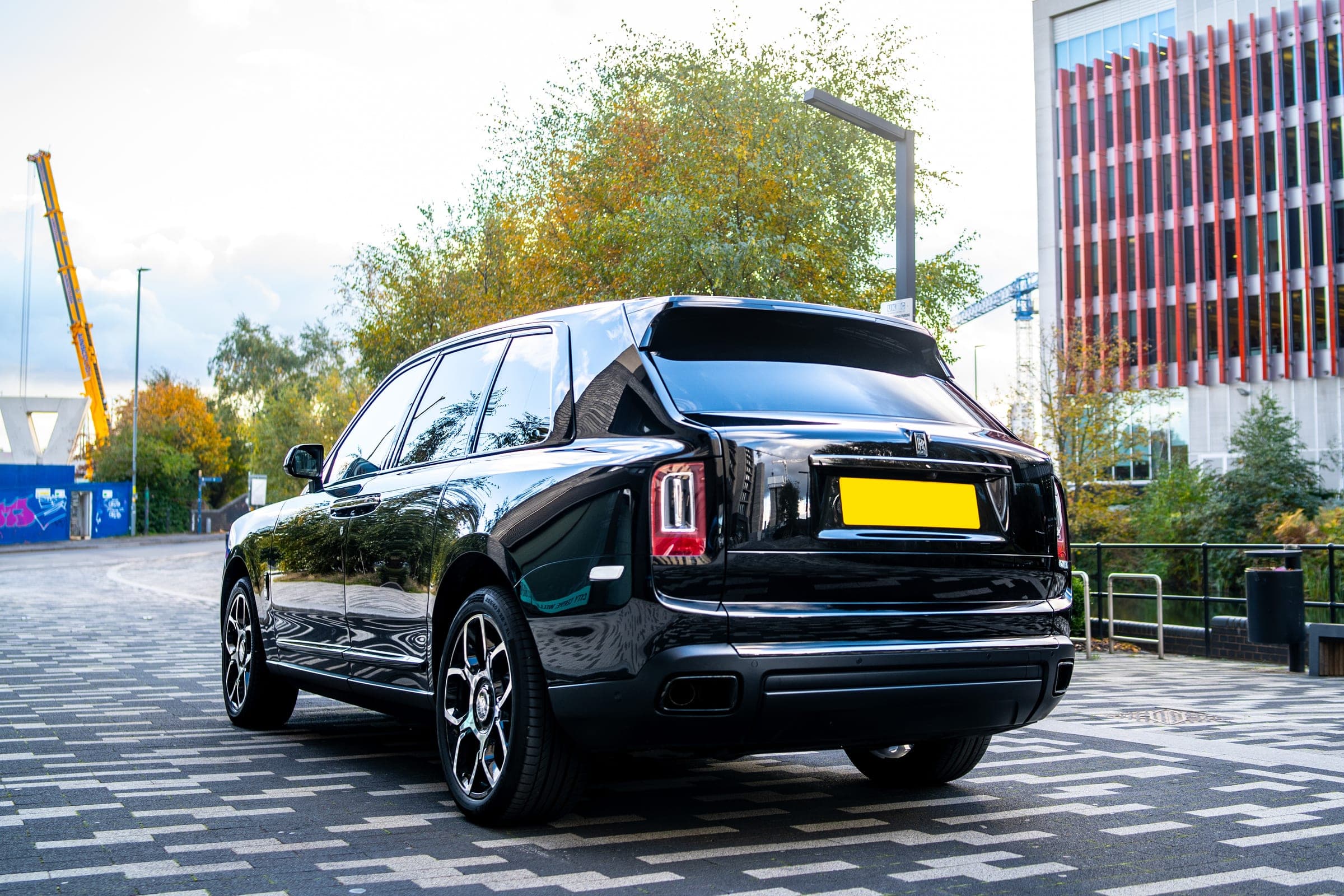 Rear of the Rolls-Royce Cullinan
