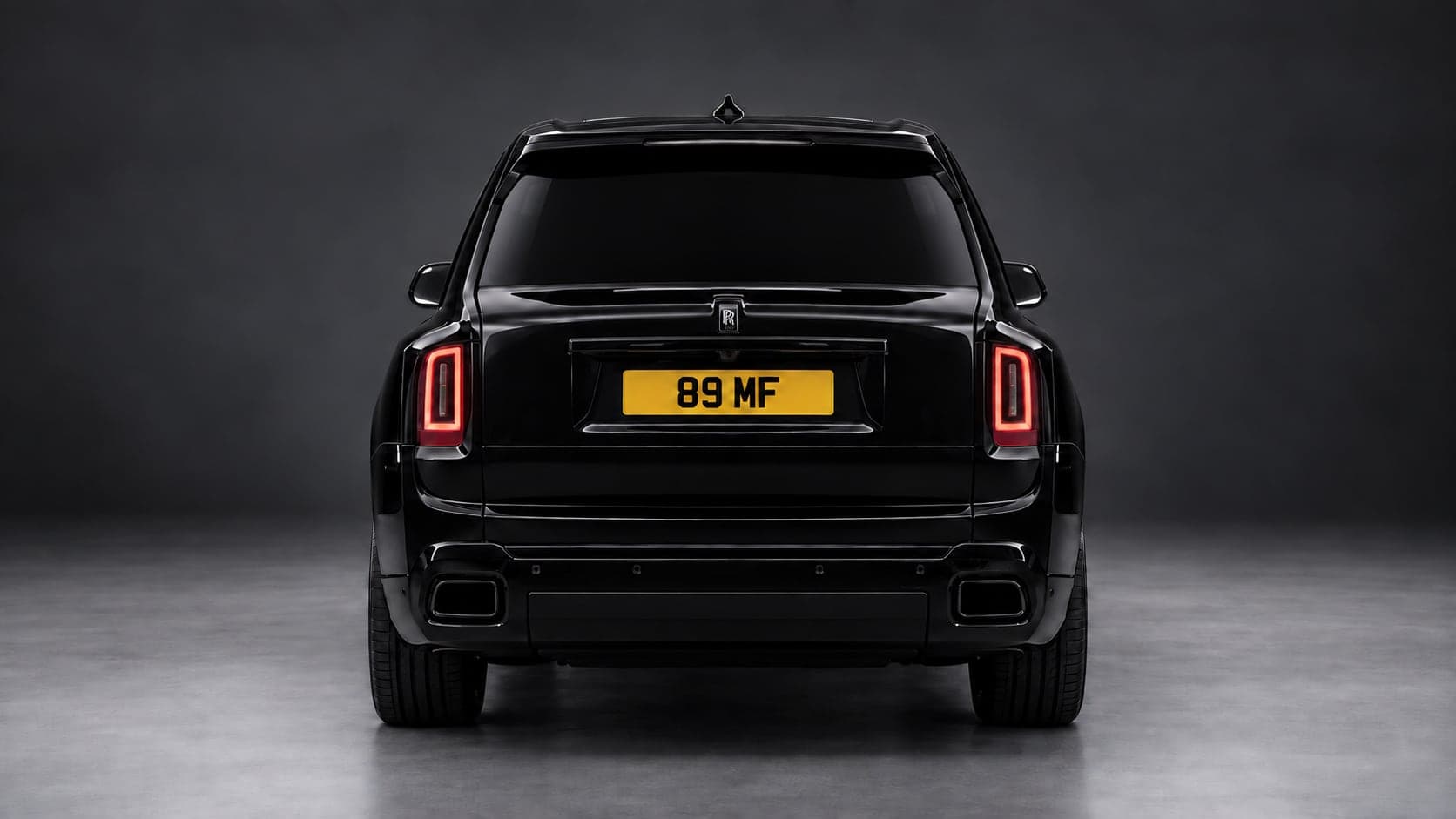 Rolls-Royce Cullinan — rear, studio