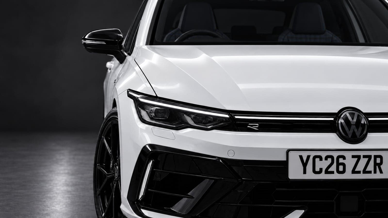 Volkswagen Golf R — headlight detail