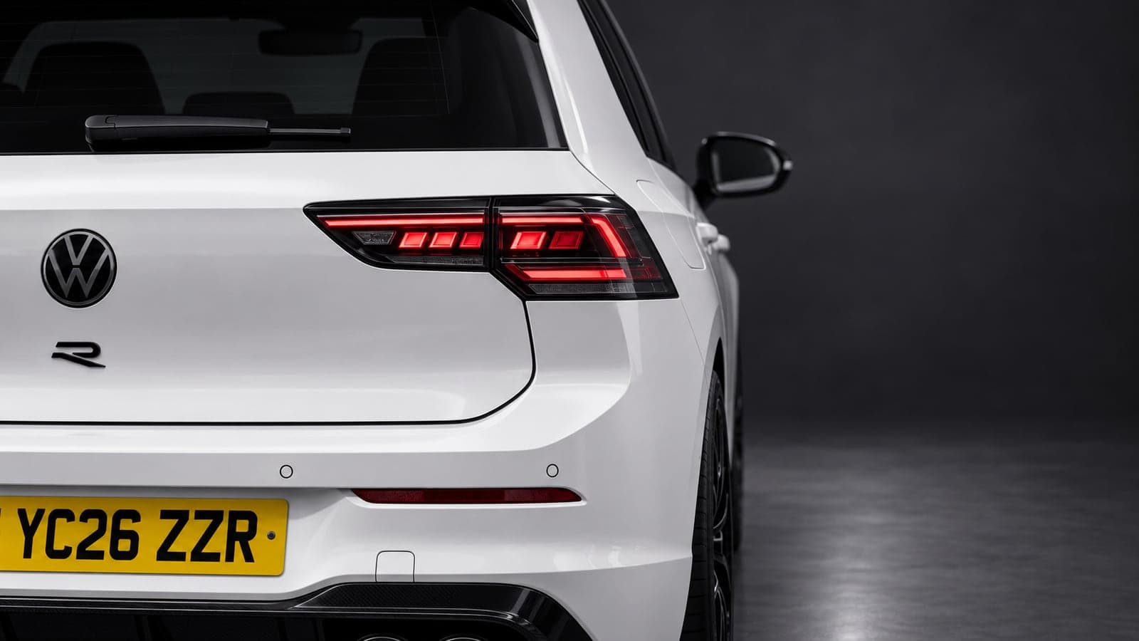 Volkswagen Golf R — rear light detail