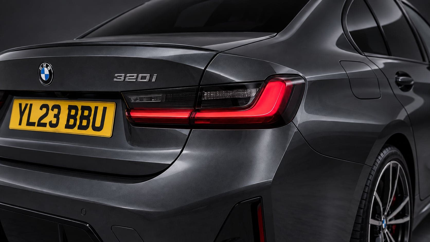 BMW 3 Series M Sport — rear light detail