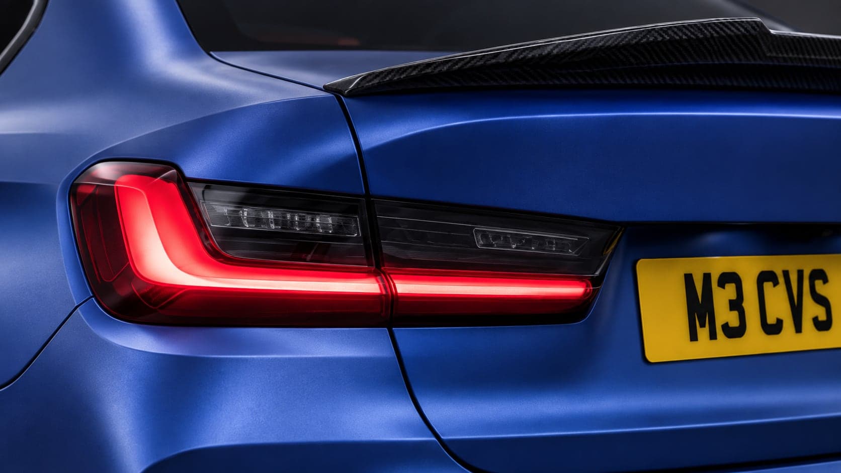 BMW M3 — rear light detail