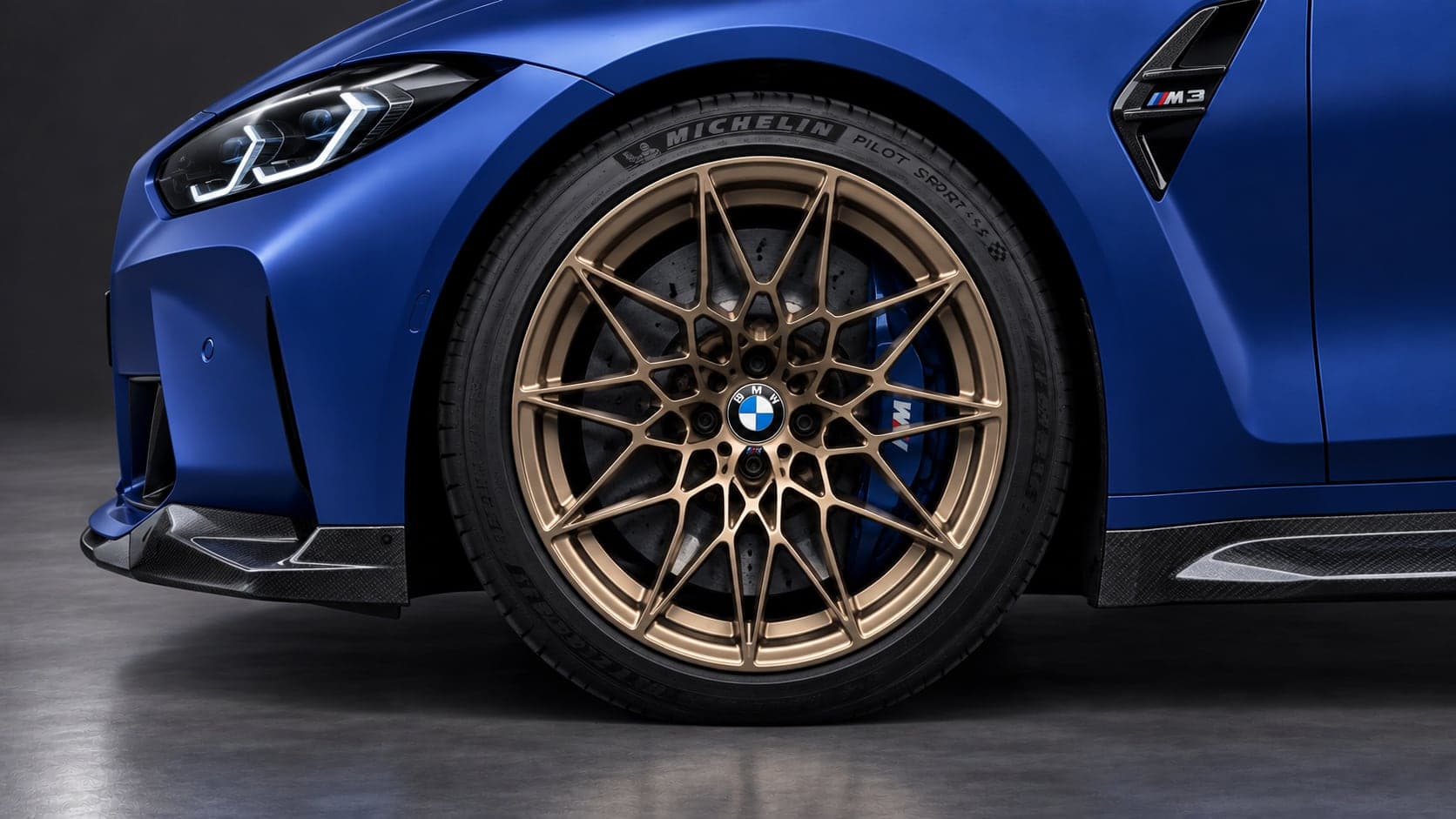 BMW M3 — wheel detail