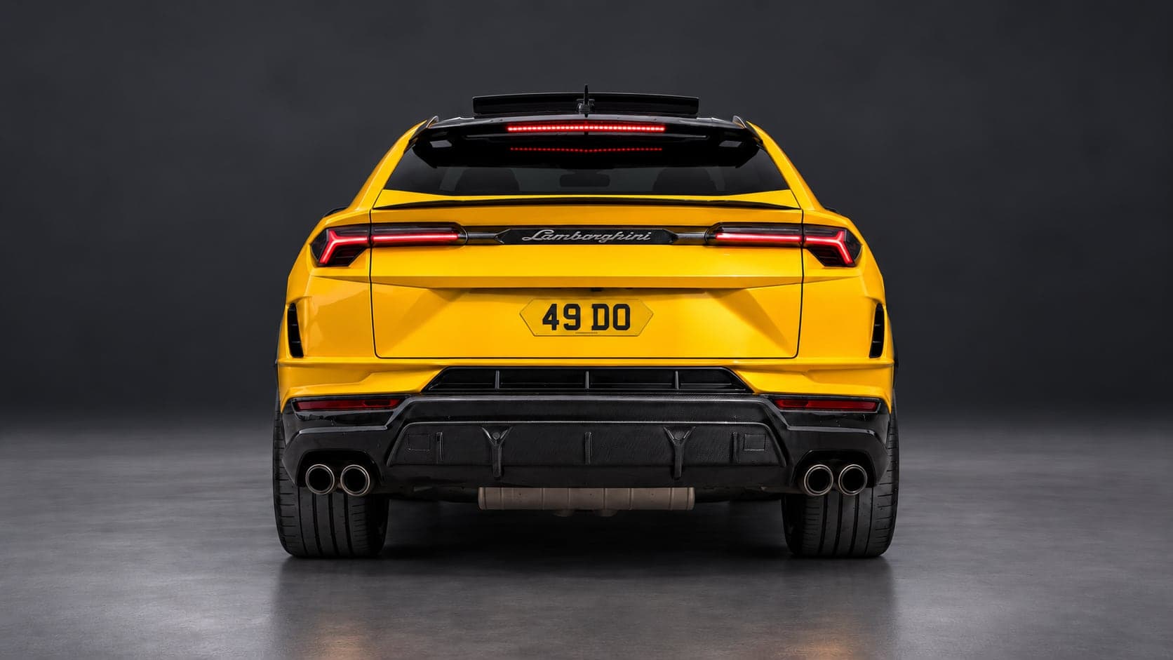Lamborghini Urus Performante — rear, studio