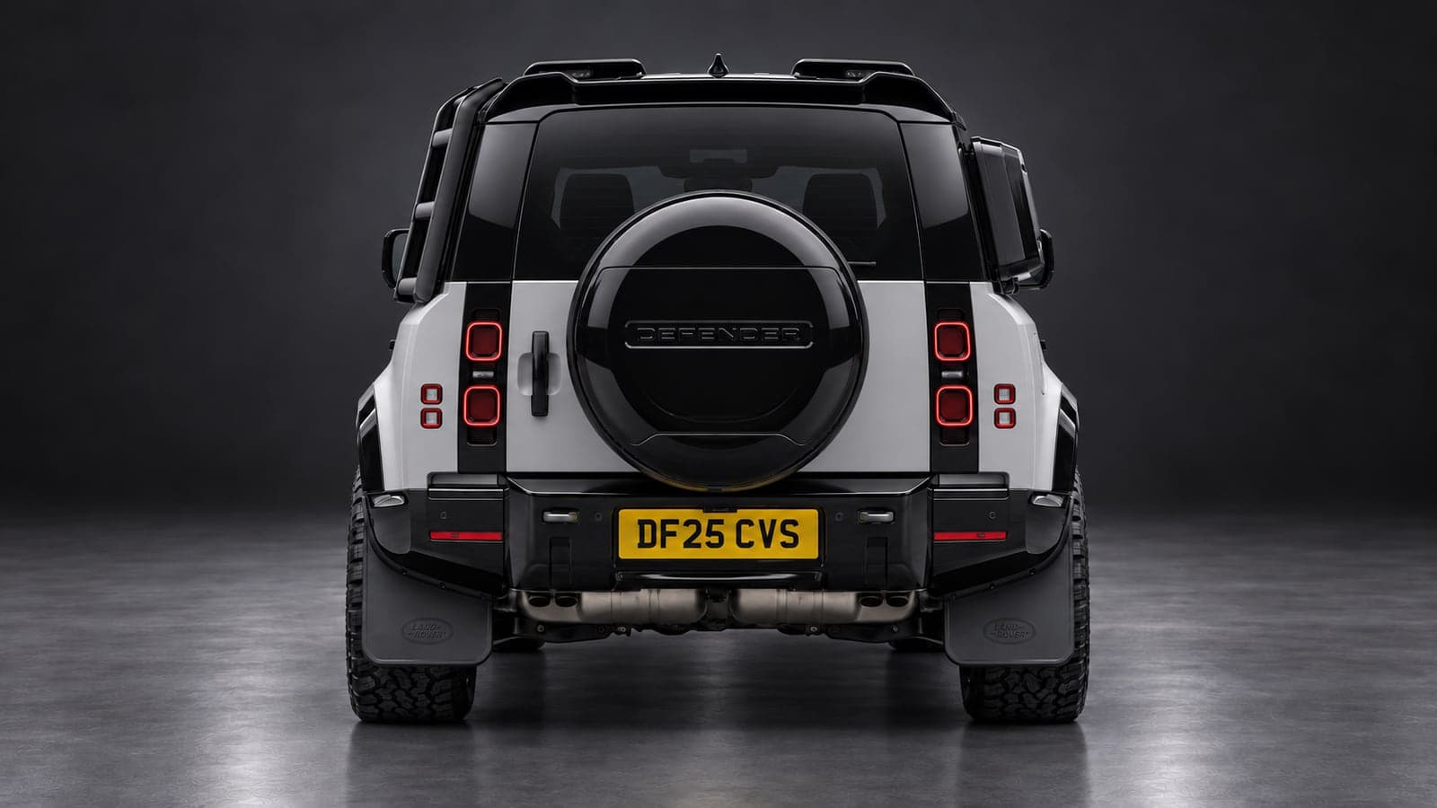 Land Rover Defender — rear, studio