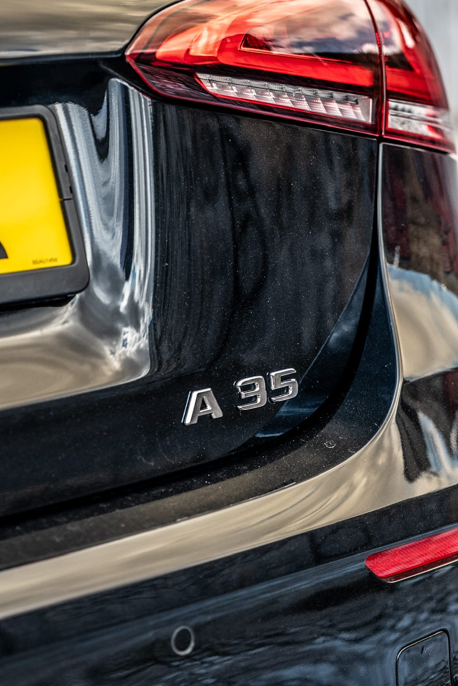 Mercedes-AMG A 35 rear badge