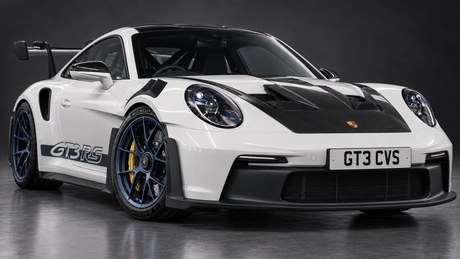 Porsche 911 GT3 RS — headlight detail