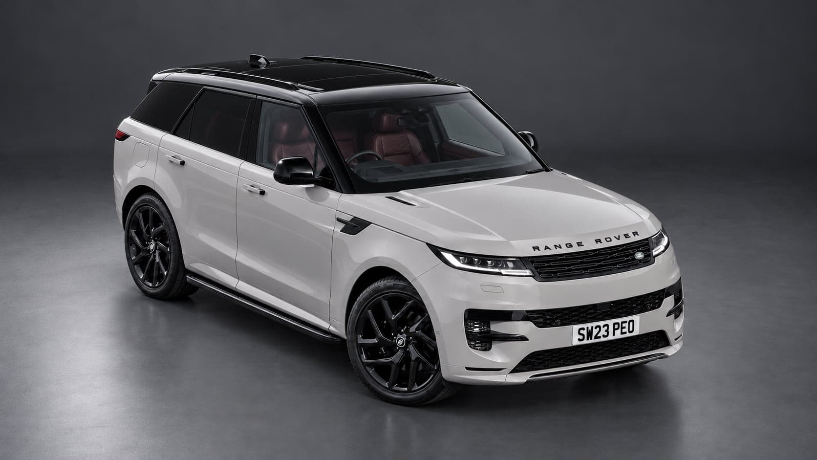 Land Rover Range Rover Sport — elevated front, studio