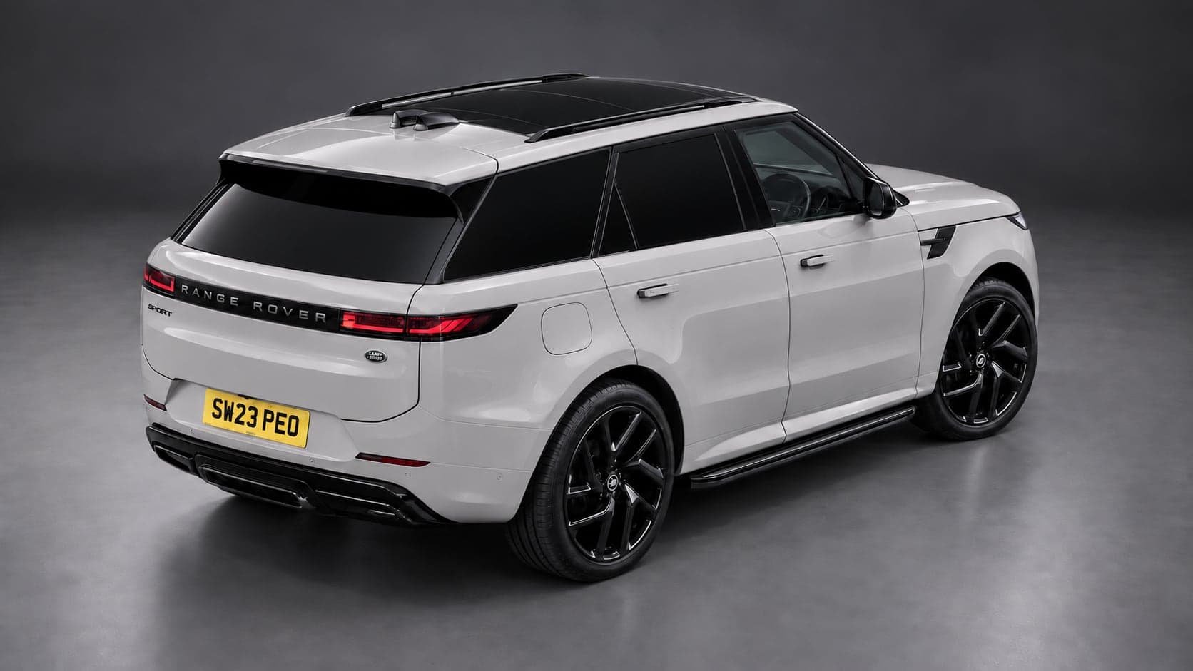 Land Rover Range Rover Sport — elevated rear, studio