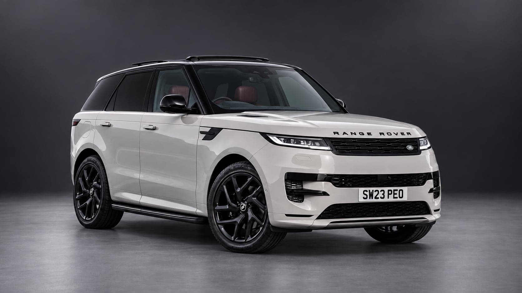 Land Rover Range Rover Sport — front three-quarter, studio